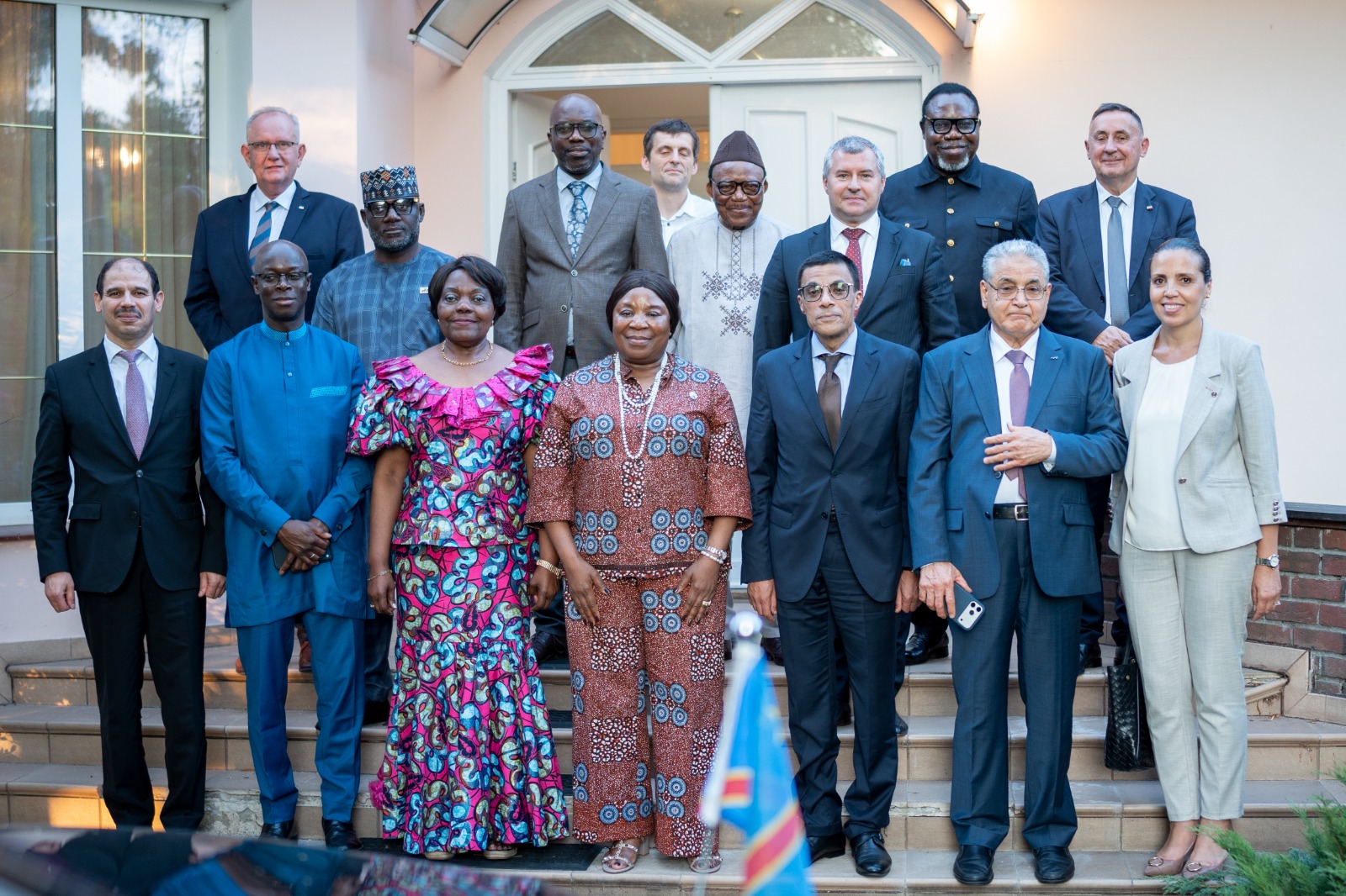 Diplomatic Reception During the Visit of H.E. Eugénie Tshiela Kamba