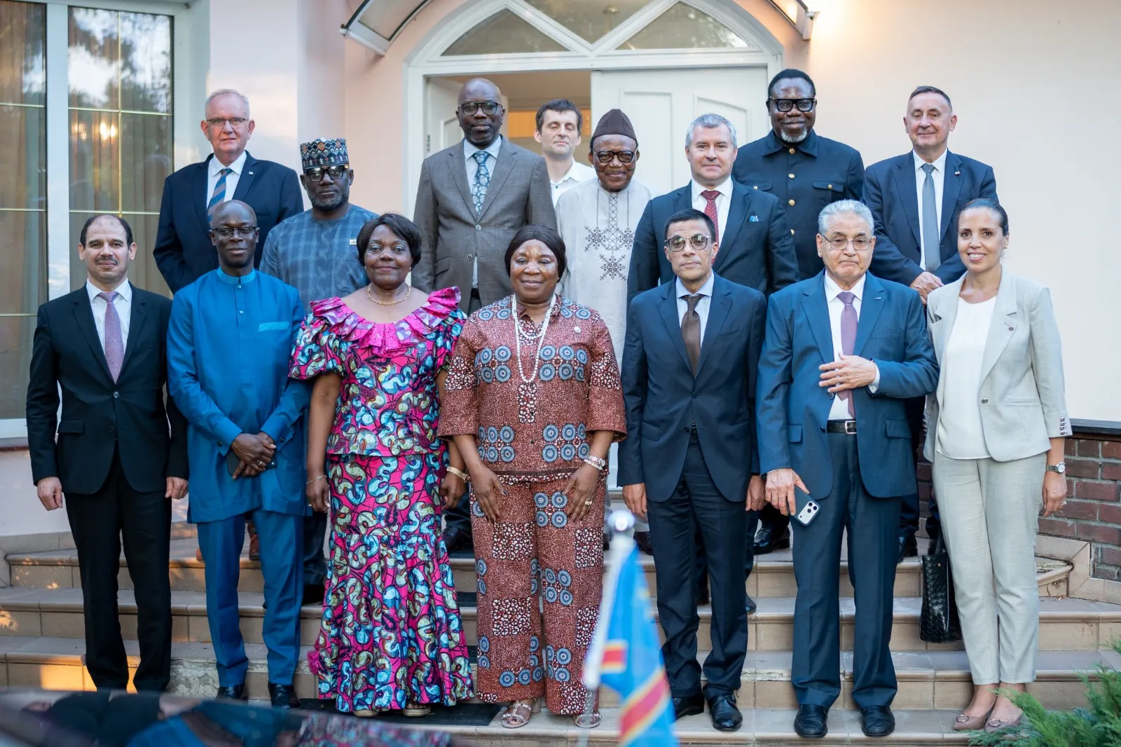 Diplomatic Reception During the Visit of H.E. Eugénie Tshiela Kamba