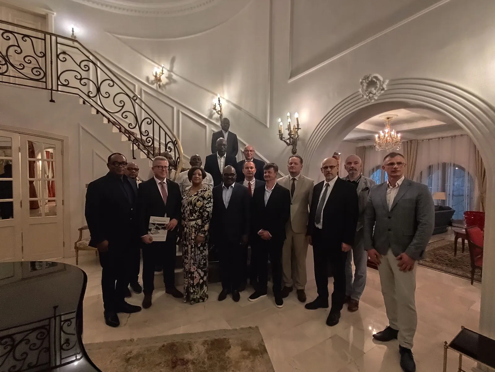 Official Dinner with Former Minister of Finance Nicolas Kazadi — 1/10